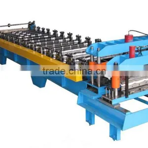 Step Tile Steel and Aluminium Corrugated Roof Roll Forming Machine #27-190-950 thumbnail-1