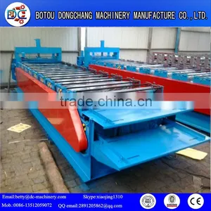 Metal Color Steel Profile Trapezoidal Roof Panels Roll Forming Machine thumbnail-3