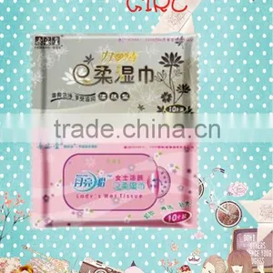 Lady's Daily Cleaning Aloe Skincare Wet Wipes thumbnail-1