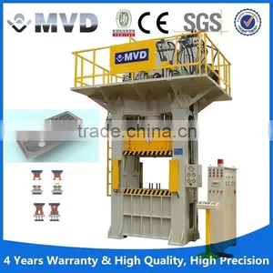 Mitsubishi PLC With Over Load Protection Sheet Plate Hydraulic Press With Light Curtain Machine thumbnail-1