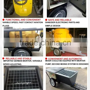 Widely Range Mix Plaster Water Mortar Pump thumbnail-4
