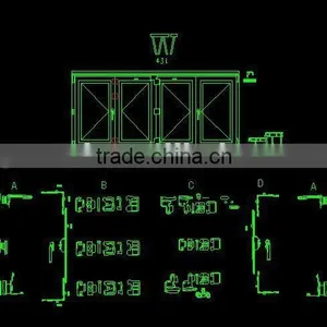 Folding Sliding Door Configuration , Folding Sliding Door Hardware thumbnail-1