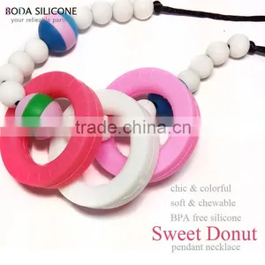 Teething Jewelry Canadafor Feeding Silicone Necklace thumbnail-6