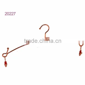 Clips Thin Metal Hangers For Swimwear With Embossed Logo thumbnail-6