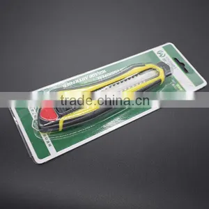 18mm Double Blades Cutter Tpr Utility Knife thumbnail-2