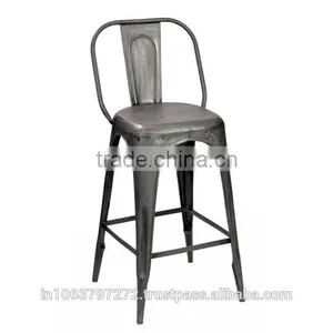 Counter Stool High Raw Metal thumbnail-1