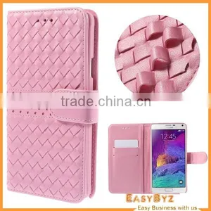 Flip Cover Case for Samsung Galaxy Note 4, Leather Case for Samsung Galaxy N910 thumbnail-1