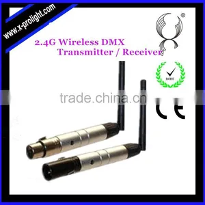 DMX512 Wireless XLR Plug Transmitter and Reciever thumbnail-1