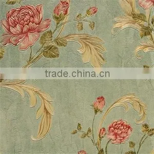 Special Design Flower Backdrop Wallpaper for Living Room Interior thumbnail-3