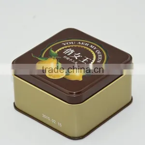 Square Tin Watch Storage Box,oem Tin Watch Box / Fossil Watch Box,watch Tin Box Packaging thumbnail-1