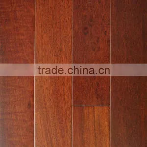 Africa Pyinkado Hardwood Flooring With UV Coating thumbnail-1