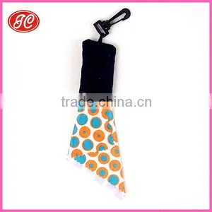 Key Chain Microfiber Cleaning Cloth Key Chain Key Chain Microfiber Cloth With Plastic Hook thumbnail-1