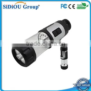 Rechargeable Hand Shake Dynamo Led Flashlight thumbnail-1