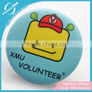 Custom Made Magnetic Souvenir Tin Badge thumbnail-1