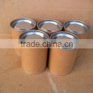Customized Kraft Paper Tube With Metal Lid thumbnail-2