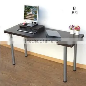 Steel And Wooden Computer Table thumbnail-2