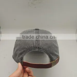 Vintage Pigment Washed Unstructured Baseball Cap Hat thumbnail-5