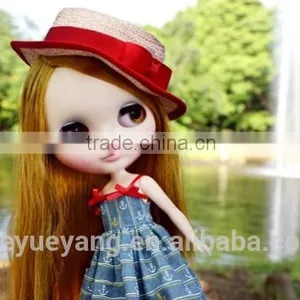 Hot Selling Long Straight Light Brown Neo Doll Wig thumbnail-2