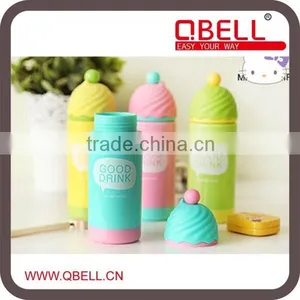 Ice Cream Lip Candy Color Water Bottle for Children Kids/school Water Bottle thumbnail-1