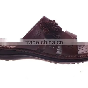 Fashion Lady Flat Shoes Comfortable Slippers in Guangzhou thumbnail-1