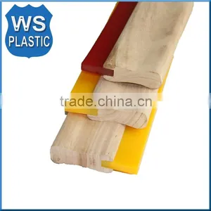 Silkscreen Squeegee Rubber Blade and Handle thumbnail-1