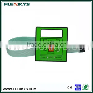 LED Lights Integrated Metal Dome Membrane Switch With Chemical Resistant Membrane Label thumbnail-1