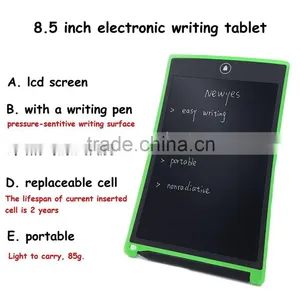 Promotional LCD Small Writing Board 8.5 Inch Message Board Erasable Drawing Pad thumbnail-1