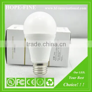 High Luminance 5W,6W,7W,10W,12W 1200lm 220V A60 E27 B22 LED Bulb Lights thumbnail-1