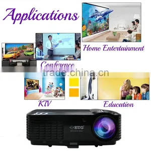 Full hd 3d Led 3400Lumens LCD Multimedia Projector thumbnail-2