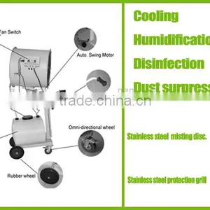 Hand-push Type Centrifugal Sprayer Humidifier for Poultry Farm thumbnail-2