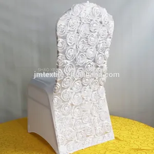 Whole Sale Pewter Polyester Universal Chair Covers for Wedding thumbnail-3