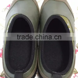 Mens Soft and Waterproof Neoprene Rubber Garden Slippers thumbnail-4