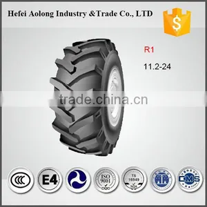 Made in China, Hot Sale TT 8PR R1 Tread 11.2 24 Farm Tractor Tires thumbnail-1