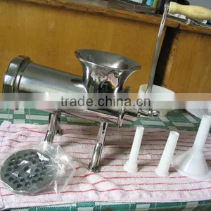 32# Stainless Steel Manual Meat Mincer thumbnail-1