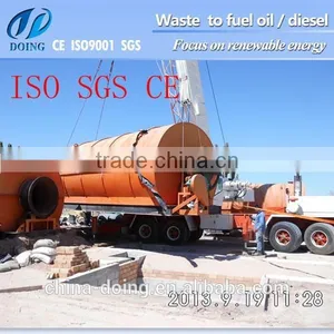 no Pollution Automatic Welder Pyrolysis Oil Distillation Plant/machine Recycling Rubber/pyrolysis Oil Distillation Plant thumbnail-6