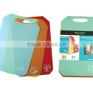 3pcs In1 Set Plastic Flexible Chopping Mats thumbnail-1