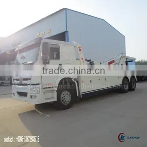 300Hp SINOTRUK HOWO 6*4 Large Wrecker Truck 20 Ton thumbnail-1