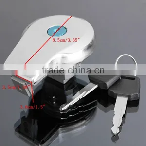 Motorcycle Fuel Gas Tank Cap Lock With Two Keys For Yamaha Virago V125 V250 400 535 750 1100 thumbnail-5