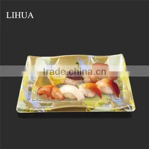 Eco-Friendly Feature Plastic Material Food Sushi Packaging Box,Plastic Sushi Container,Plastic Sushi Take Away Display Tray thumbnail-5