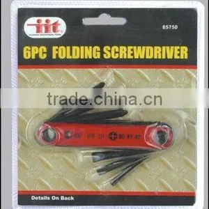6pc Folding Screwdriver thumbnail-1