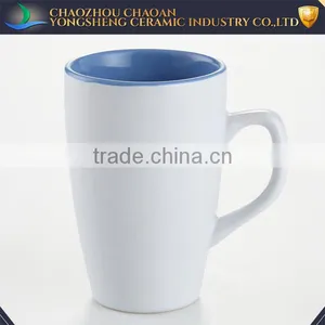 Fashion Custom Design Ceramic Tea Cup With Colored Inside thumbnail-1