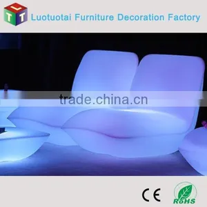 Beautiful Color Changing Led L Shape Sofa With Battery thumbnail-6