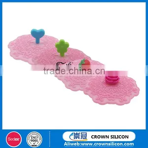Food Grade OEM Promotional Hot Sales Portable Silicone Cup Lid thumbnail-1