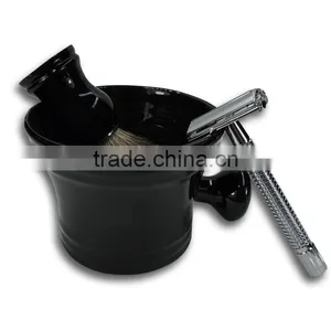 Factory Wholesale Custom Porcelain Ceramic Soap Mug, Shaving Bowl With Handle thumbnail-6