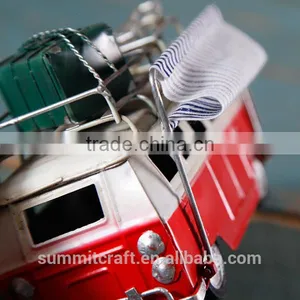 American Tourist Bus Vintage Metal Car Model thumbnail-5