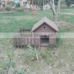 China Outdoor Rotproof Cheap Wpc Dog House for Large Dogs thumbnail-1