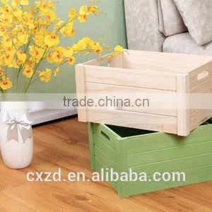 Cheap Handmade Wooden Crate thumbnail-2