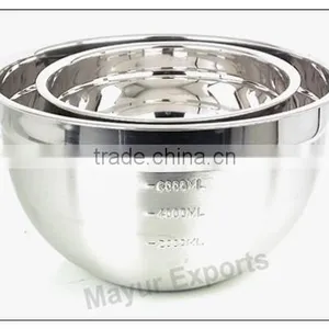 Stainless Steel Measuring Bowl thumbnail-1