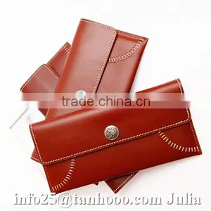 Sexy Vintage Leather Wallet/ Money Clip/women Purse thumbnail-1