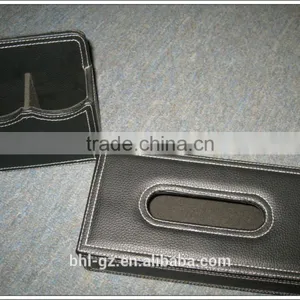 Black Leather & Rectangle Tissue Box Manufacturer From China thumbnail-1